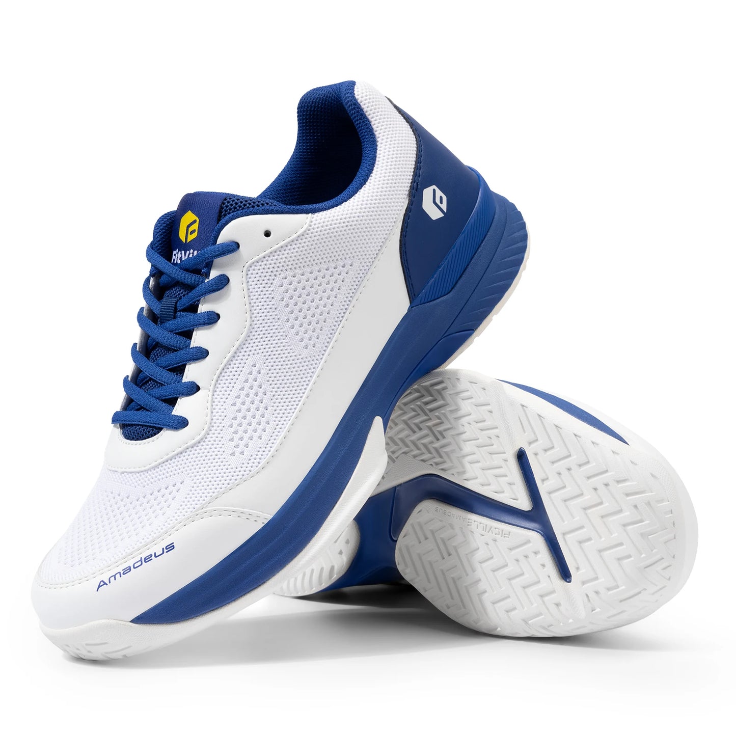 Sports Shoe for Men's Tennis Shoes Professional Training Sneakers Anti-Slip Sweat Absorbent Swollen Feet Arch Support