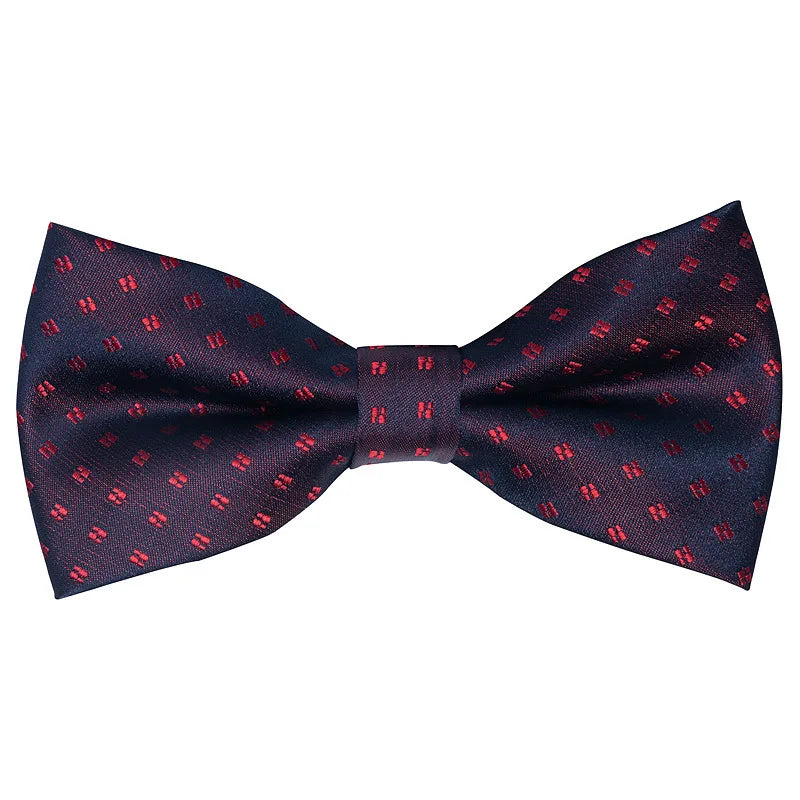 Mode Heren Strik Klassieke Jacquard Geweven Strik Heren Zakelijk Bruiloft Volwassen Bloemen Strik Vlinderdas Pak Strik
