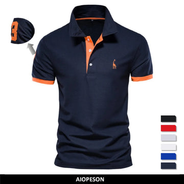 Embroidery 35% Cotton Polo Shirts for Men Casual Solid Colour Slim Fit Men's Polos New Summer Fashion Brand Men Clothing