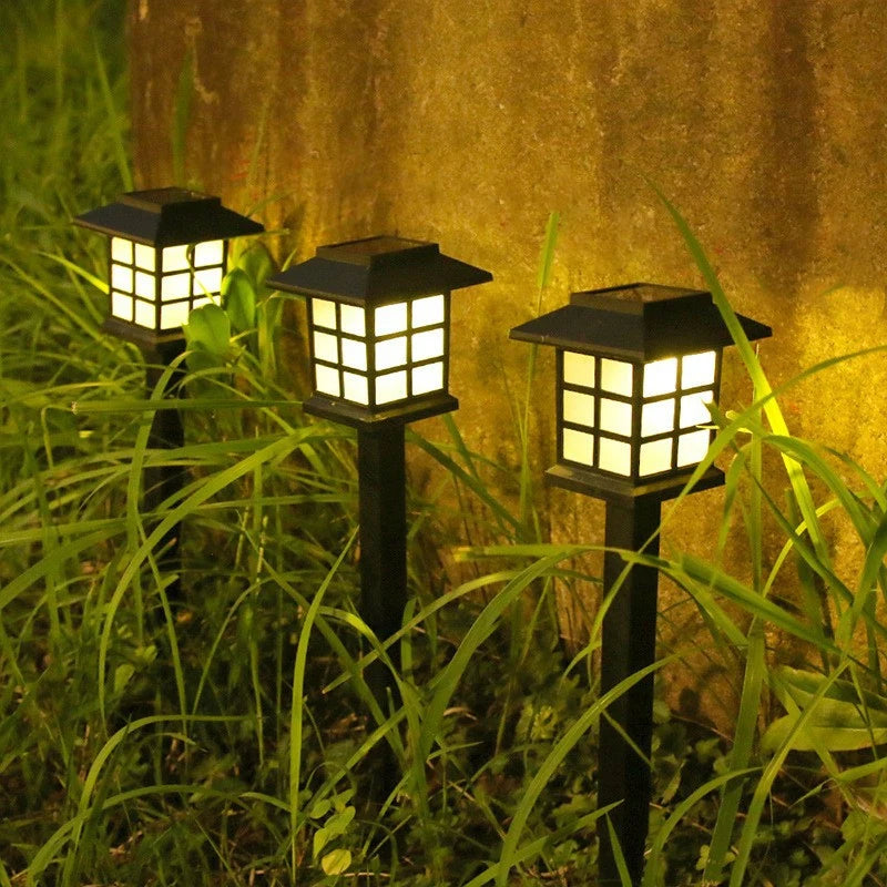 2-pack zonne-padverlichting, waterdichte buitenlamp op zonne-energie voor tuin, terras, looppad, oprit, kampeerdecoratie