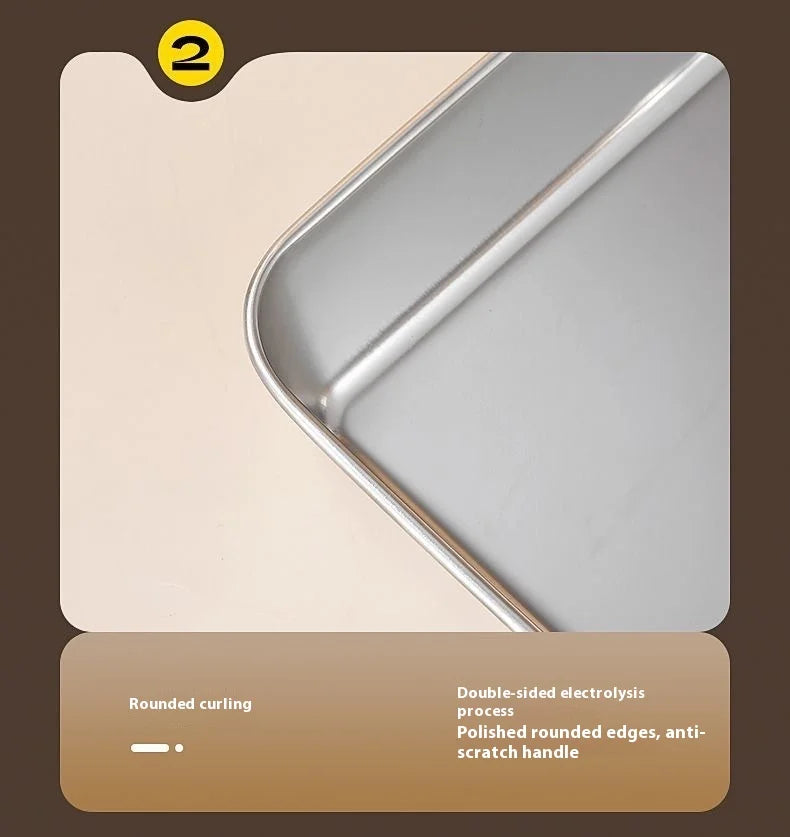 201 Stainless Steel Airtight Dumpling Storage Container with Lid - FoodGrade FreezerSafe Box for Meal Prep & Fridge Organization