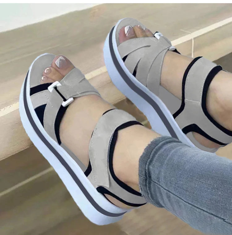 Summer Shoes Women Sandals Party Women's Sandals Outdoor Women Shoe Wedge Sandals Woman Retro Footwear Sandal Women Female
