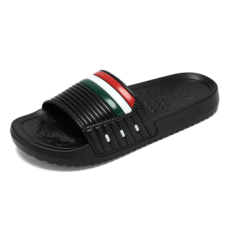 Indoor Home Men Bedroom Slippers All Season Youth Casual Sandals Swimming Water Pool Boy Walking Slides