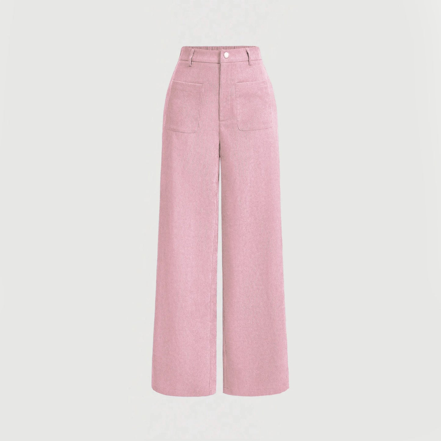 Women's High Waist Casual Pants Retro Vintage Pocket Full Length All Season Multi-Occasion Trousers