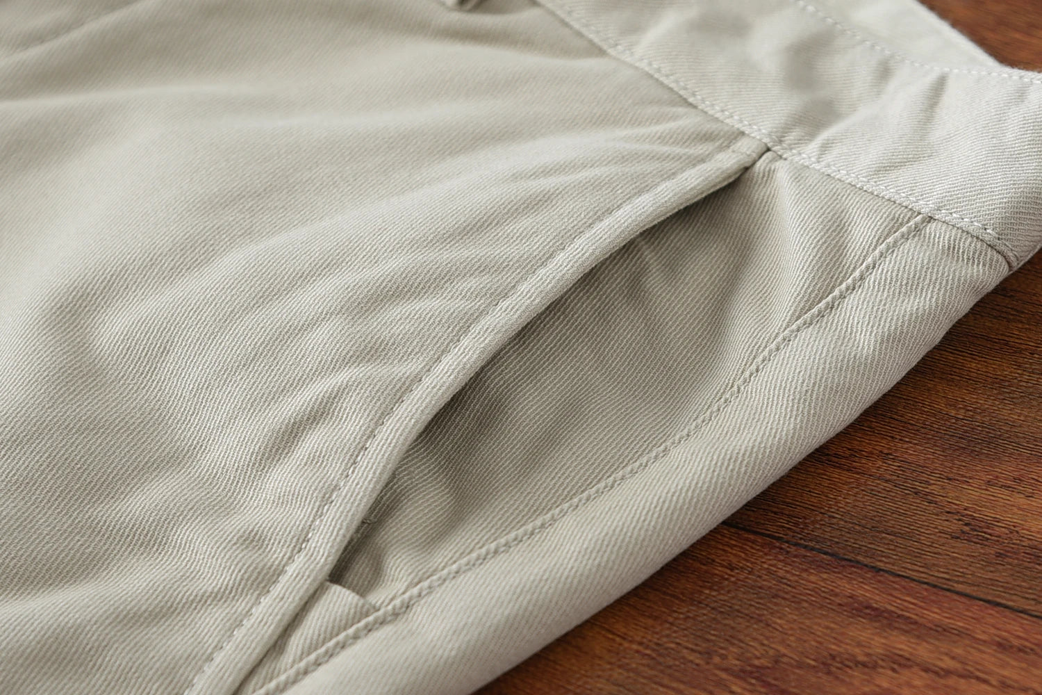 2024 Lente en herfst Nieuwe Amerikaanse retro zwaargewicht geweven keper casual broek Heren eenvoudige 100% katoenen gewassen rechte broek