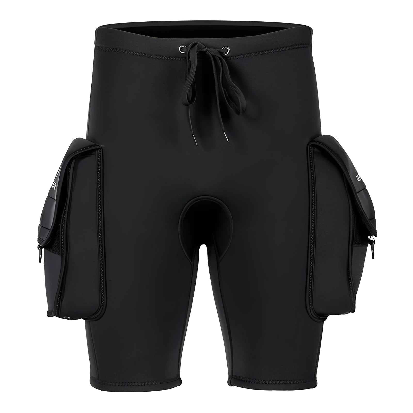 Men’s 3MM Neoprene Wetsuit Shorts – Thermal Diving & Surfing Shorts with Pocket for Swimming, Snorkeling & Water Sports