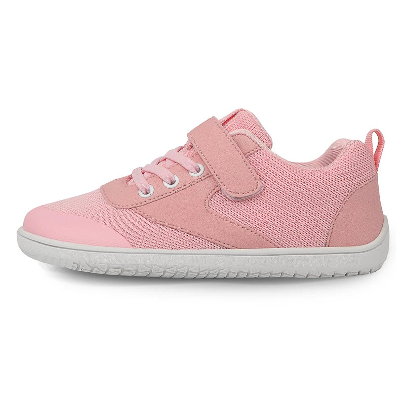 Boys Girls Wide Toe Barefoot Sneakers Minimalist Lightweight Non Slip Kids Walking Skate Shoes Comfortable Breathable Soft
