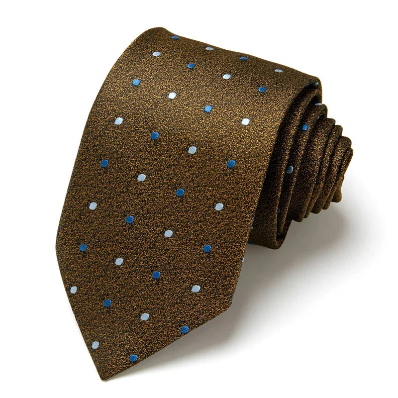 Men's Business Neckties Men's Stripe Plaid Floral Blue Wedding Ties Jacquard Woven Men Neck Jacquard Ties Vintage Accessories