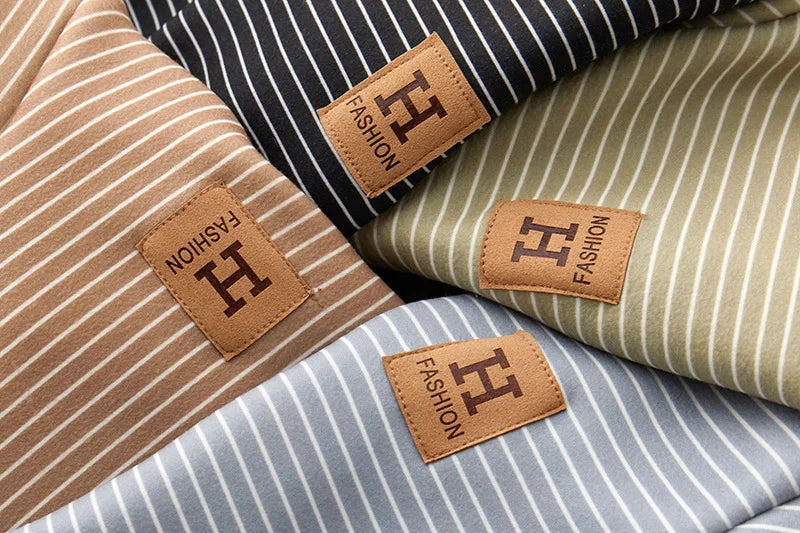 New Winter Kids Undershirts Children Cute Stripe Bottoming Shirt Girls Boys Half High Collar Warm Top 2-10T Unisex