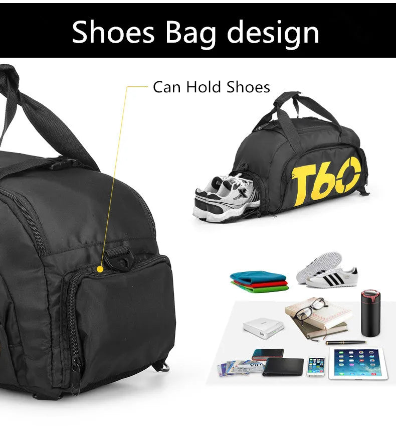Waterproof Gym And Fitness Bag For Sports Men & Women - Outdoor Portable & Ultralight Large Travel Backpack