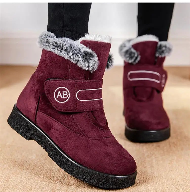 Women's Boots Snow Plus Size Shoes Woman Platform Woman Shoes Lightweight Mid High Boots Fashion Boots For Women Botas Mujer