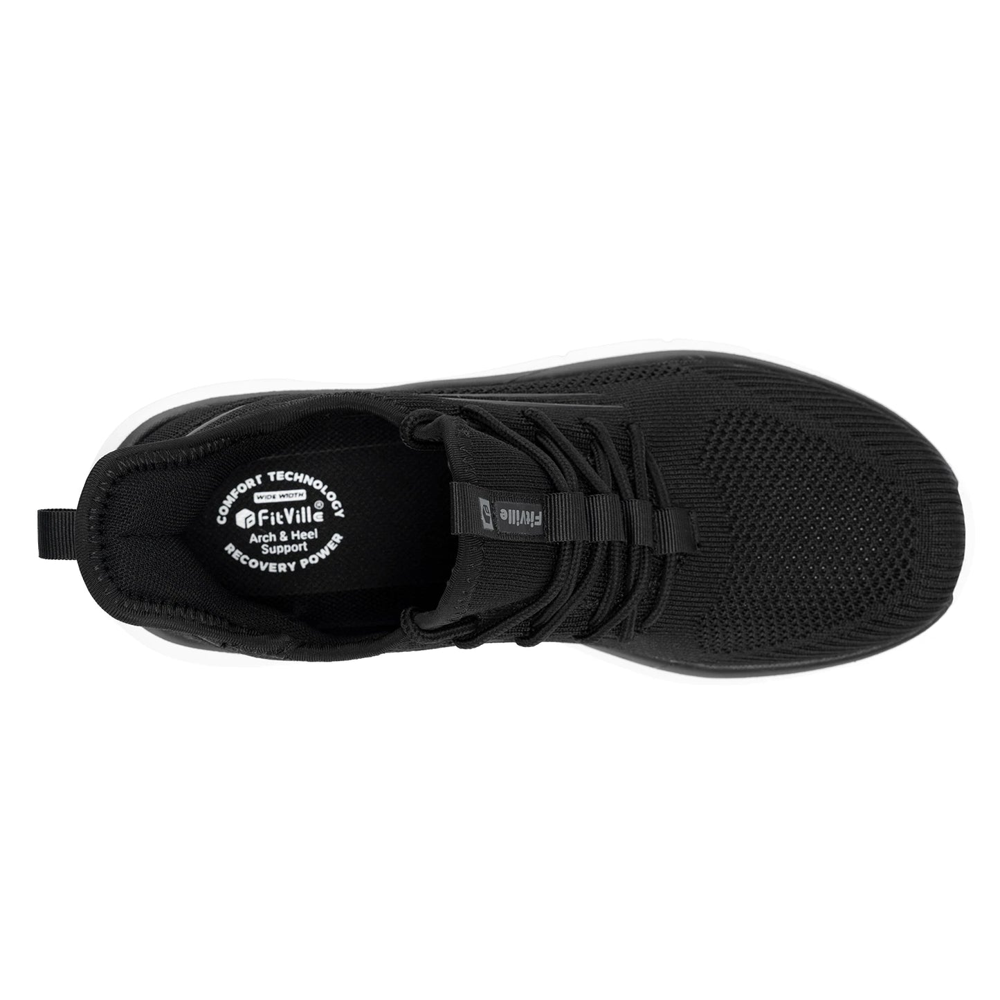Thick Sole Running Shoes Men's Sneakers Shock Absorbing Rebound Lightweight For Swollen Feet Arch Support Wide Shoes