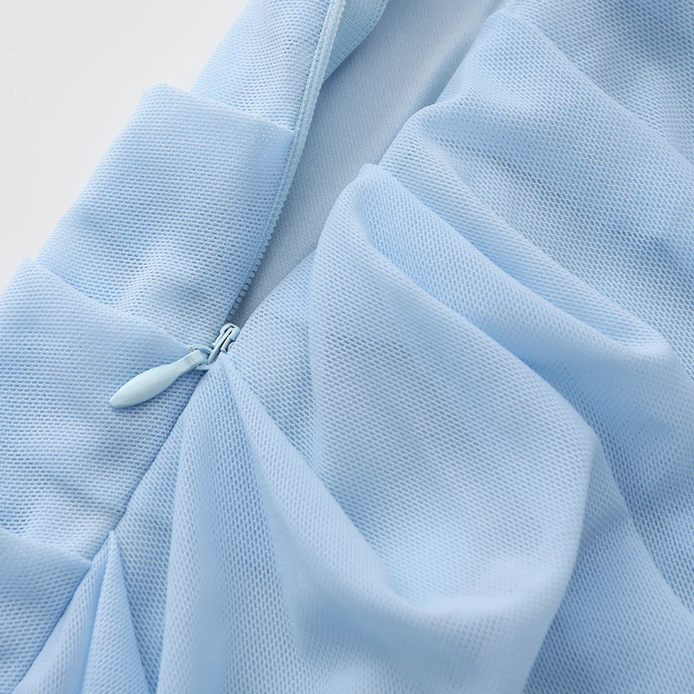 Elegante dames 2-delige jurkset 2024 strapless bodycon crop top en maxi rok set formele bruiloft gast feestjurk