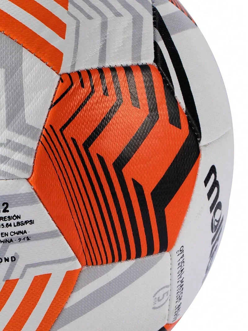 1 st. Gesmolten voetbalballen, officiële maat 5, buitenvoetbalwedstrijdtrainingscompetitiebal en voetbalballen, officiële maat 5 buitenvoetbal