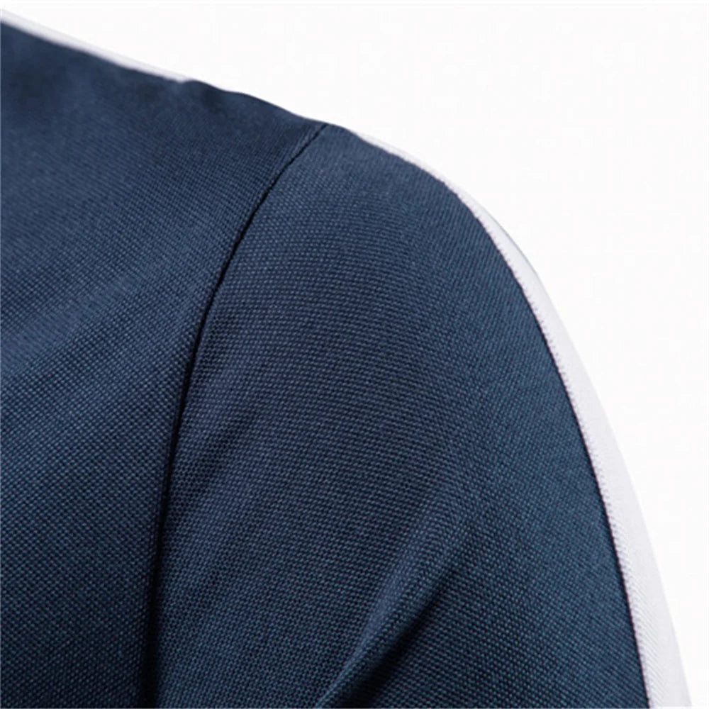 Men's Cotton Polos Giraffe Embroidery Short Sleeve Polo Shirts for Men High Quality Brand Design Polos Men Clothing