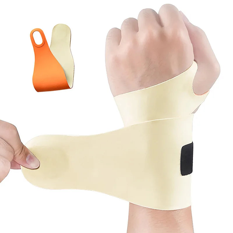 Protective Wrist Guard With Tendon Sheath And Joint Anti Sprain Feature - Hand Strap For Basketball, Tennis, Badminton & Other Fitness Sports