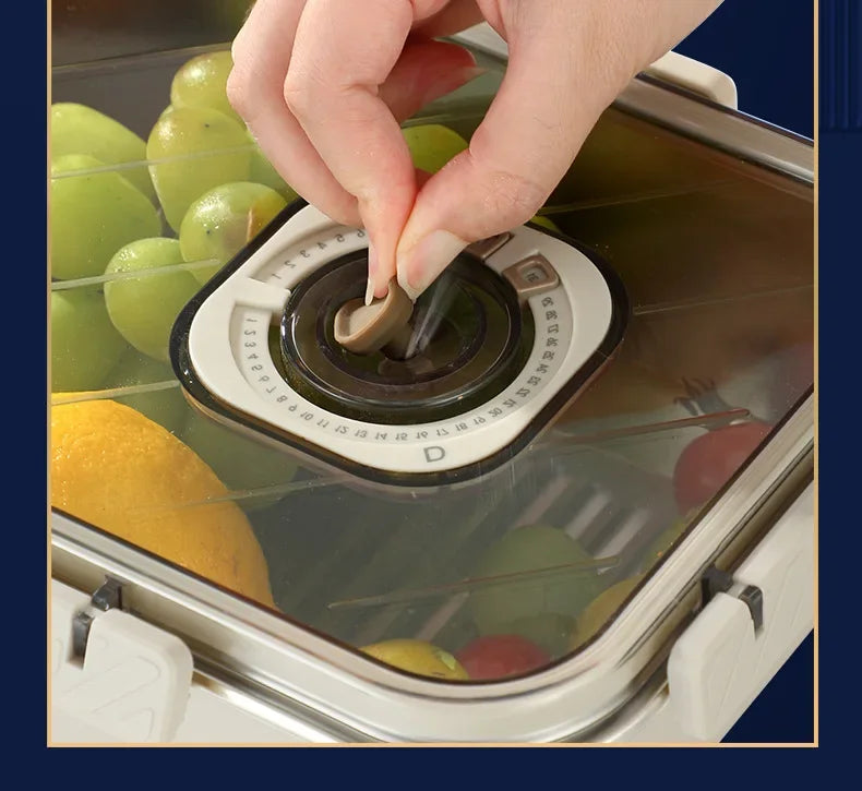 Stainless Steel Airtight Containers w/ Date Indicator & Leakproof Lid - BPA-Free Microwave/Freezer Safe - Home/Kitchen Lunch Box