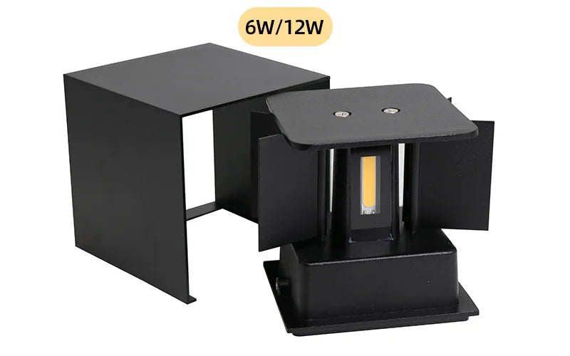 LED Wall Lamp Outdoor Waterproof IP65 Interior Wall Light Porch Garden Lights Living Room Street Corridor Stairs Lighting 24W