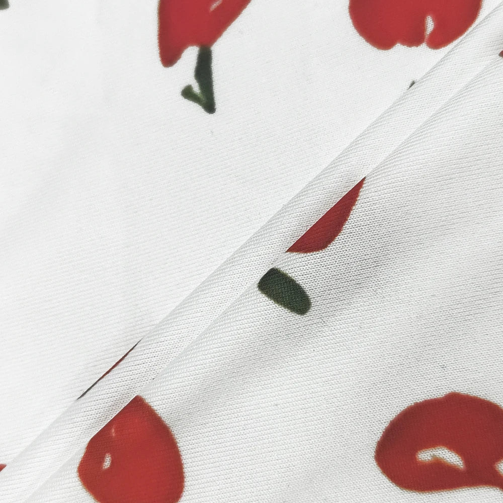 Women's T-shirts Summer Comfortable Elegant 2025 Cherry Print Sexy Long Sleeve Sweetheart Neck Sweet Dating T-shirts