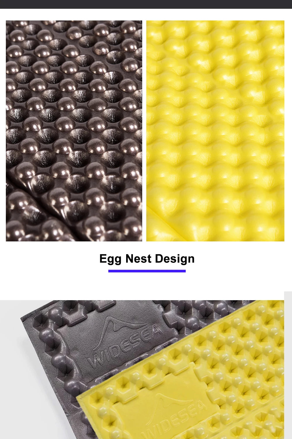 Camping Mat Portable Sleeping Pad Picnic Foam Bed Mattress Travel Trekking Equipment Blanket Waterproof Moisture-proof