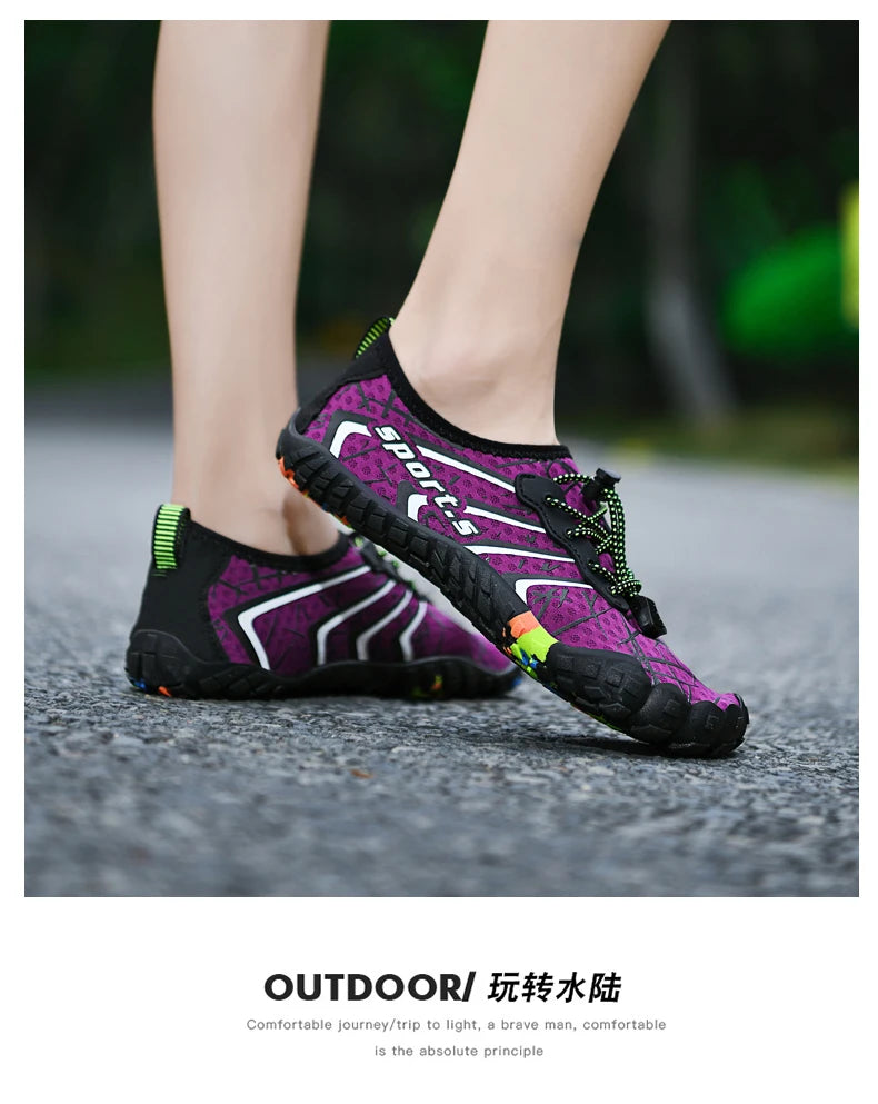 Unisex Quick-Dry Water Shoes – Lightweight Aqua Sneakers for Beach, Swimming, Surfing & Water Sports
