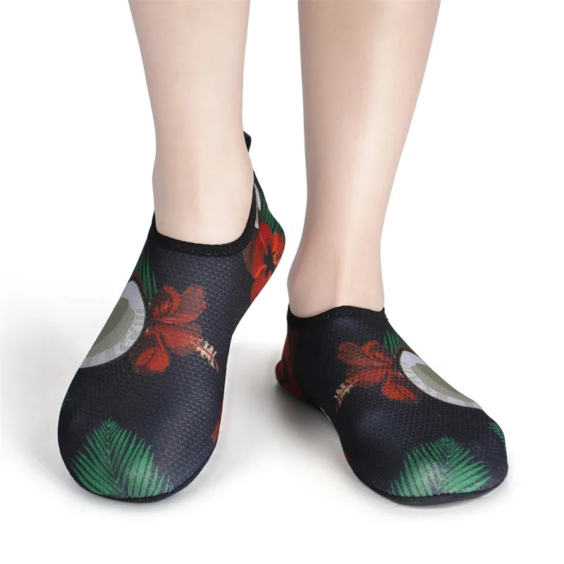 Unisex Water Shoes Quick-Drying Beach Barefoot Aqua Socks Sneakers Kids Men Women Surfing Diving Swimming Seaside Slipper