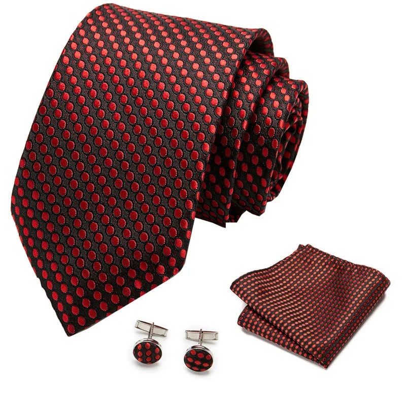 Best-Seller Tie Custom Logo Tie High Quality Business Formal Woven Jacquard Pattern Tie For Men's Accessories