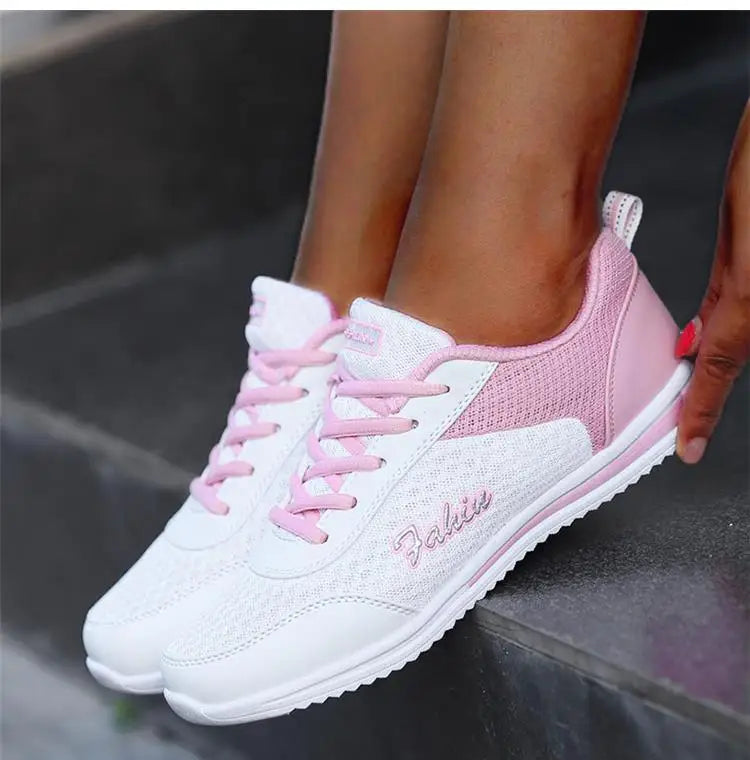 Women's Sneakers 2025 New Fashion Platform Shoes Women Trainers Casual Sneaker Woman Lace Up Womens Sneakers Tenis Feminino
