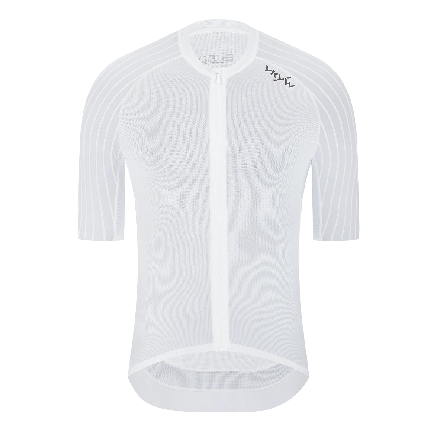2025 Zomer Heren Fietsshirt Racefiets Shirt Fietsshirt YKK Rits Ademend Aerodynamisch Raglanmouw Sneldrogend