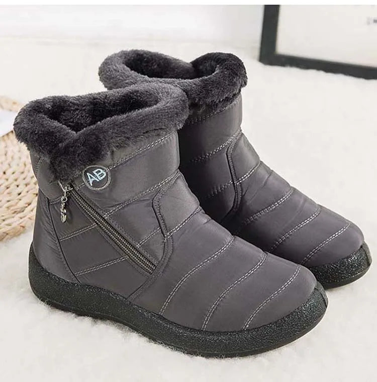 Snow Boots Women Comfortable Ladies Shoes Waterproof Shoes For Women Zipper Women Shoes Soft Keep Warm Winter Boots Botas Mujer