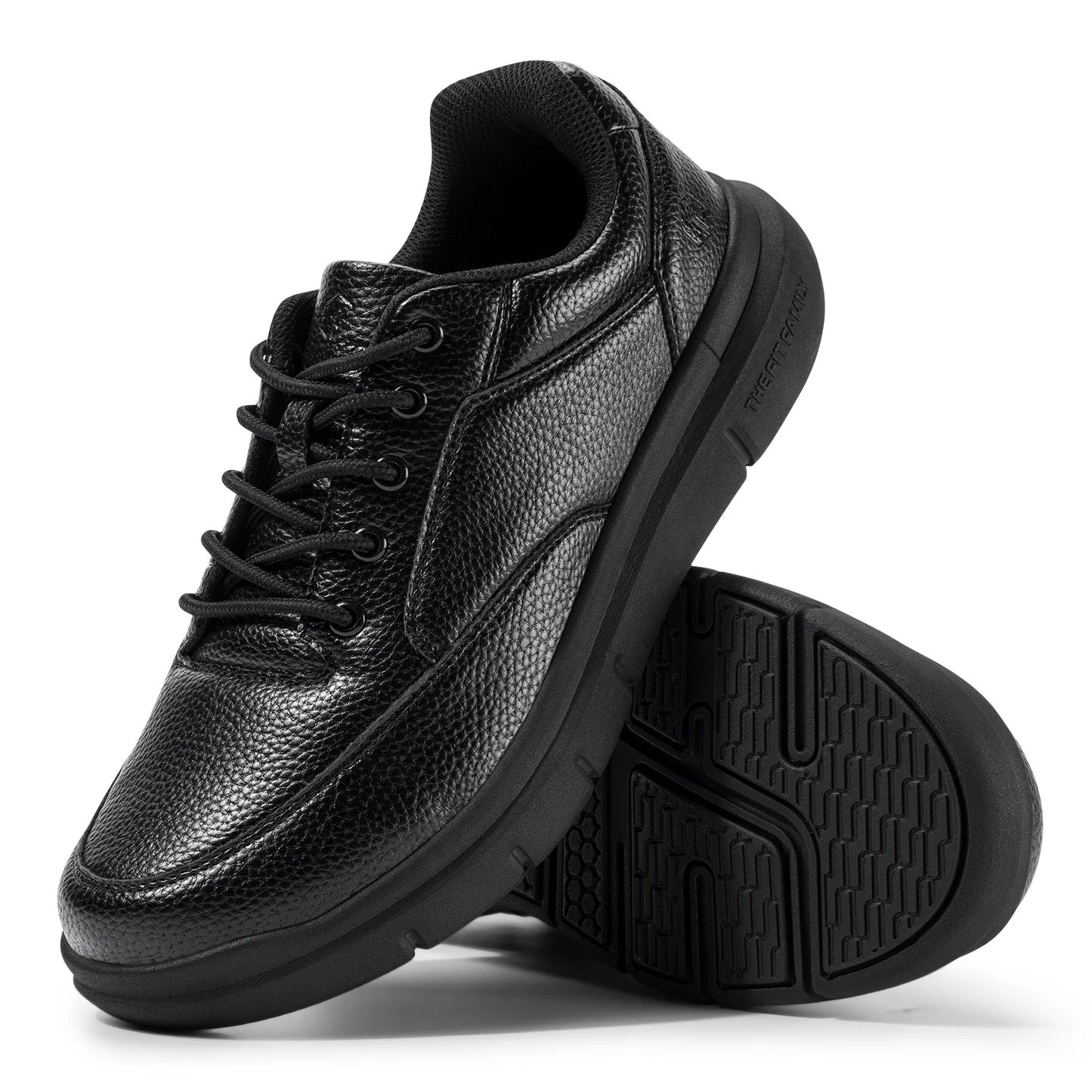 Wide Version Men's Leather Shoes Walking Shoes Oxford Shoes For Formal Business Shoe Comfortable All Day Wear