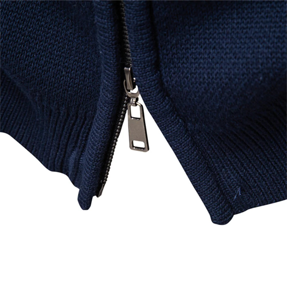 Men's Autumn High Quality Stand Collar Jacket Warm Winter Cotton Coat for Men Ethnic Patterns Casual Male Outerwear