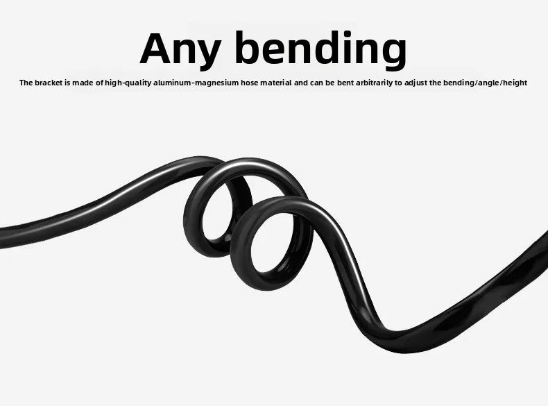 Rotatable Lazy Neck Phone Stand Holder 360 Degree Mobile Necklace Bracket Bed for Smartphones - Hands-Free Hanging Stan