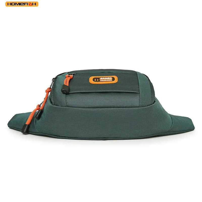 HOMEFISH Waterproof Waist Bag – Large Capacity Unisex Fanny Pack for Travel, Work, Construction & Outdoor Use