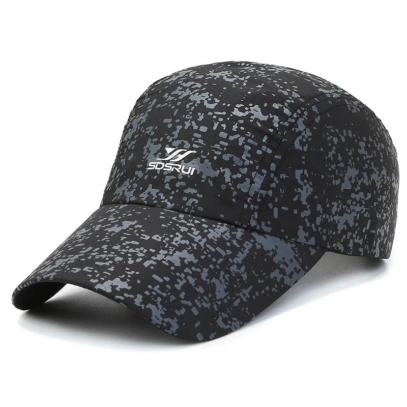 Summer Quick Drying Waterproof Ultra Thin Women Men's Baseball Cap Outdoor Sports Fishing Climbing Running Sun Hat A237