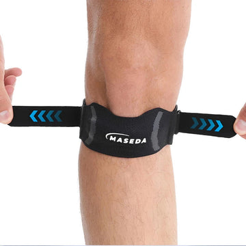 Breathable Shock Absorber And Sports Patella Belt For the Knee During Sports - Pressure Protector For Cycling, Basketball, & Other Outdoor Activities
