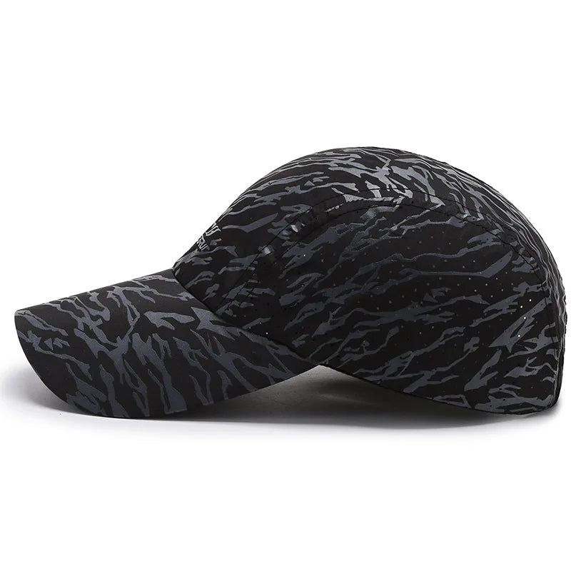 Summer Quick Drying Breathable Thin Women Men's Baseball Cap Outdoor Sports Fishing Travel Cycling Climbing Sun Hat A220