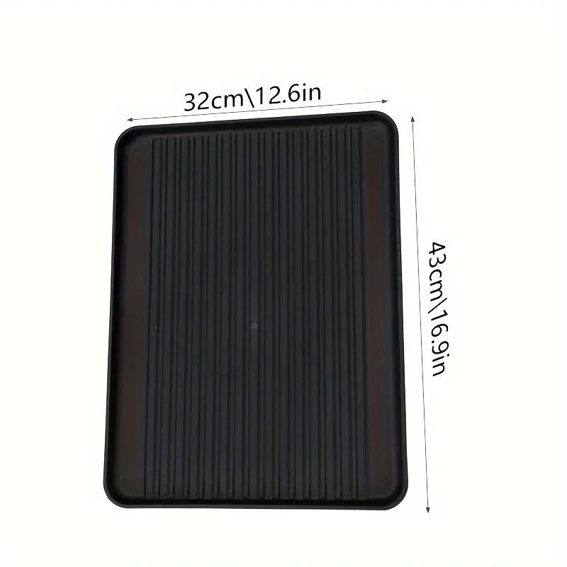 Durable  Under-Sink Mat - Waterproof Drip Tray Liner For Kitchen & Bathroom Cabinets, Easy-Clean Storage Solution