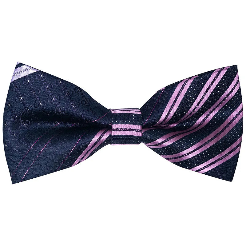 Mode Heren Strik Klassieke Jacquard Geweven Strik Heren Zakelijk Bruiloft Volwassen Bloemen Strik Vlinderdas Pak Strik