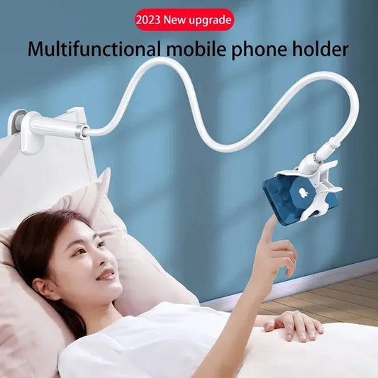 360 Clip Mobiele Telefoonhouder Standaard Draagbare Flexibele Lazy Bed Desktop Beugel Bureau Montage Standaard Basis Voor iPhone Samsung Xiaomi