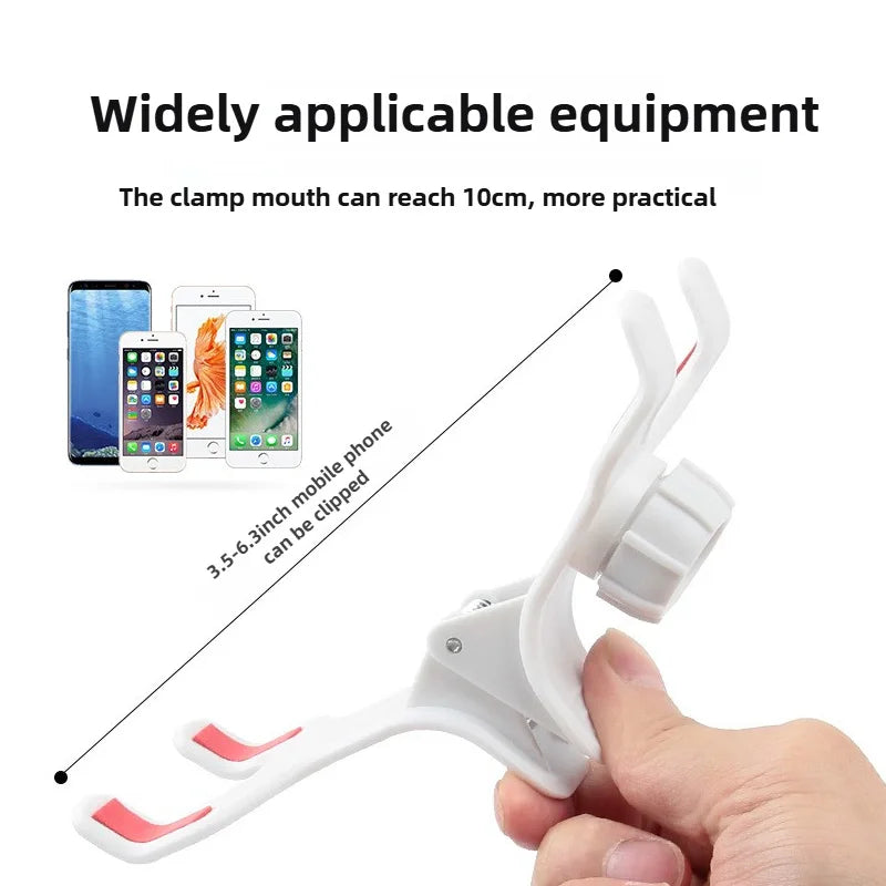 Rotatable Lazy Neck Phone Stand Holder 360 Degree Mobile Necklace Bracket Bed for Smartphones - Hands-Free Hanging Stan