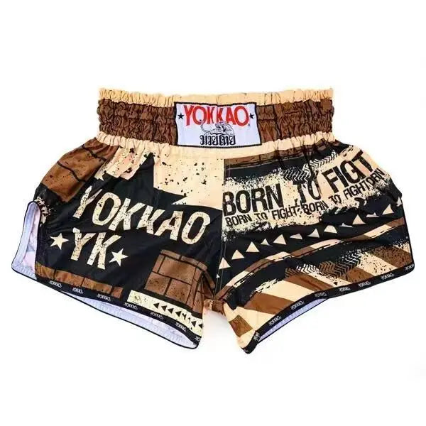 YOKKAO Limited Edition Boxing Shorts – Professional Muay Thai & MMA Fight Shorts for Men & Women Training & Combat Sports