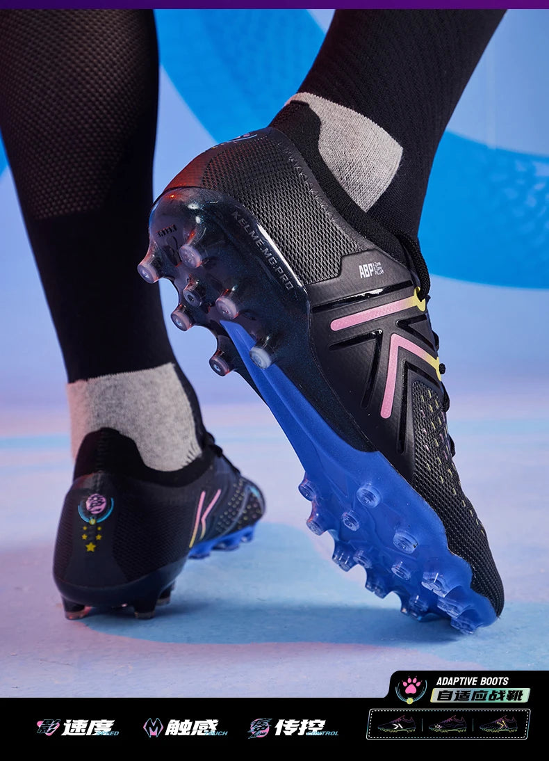 Adult Football Shoes MG Short Nail Football Shoes Youth Grass Professional Competition Training Shoes Soccer Shoes