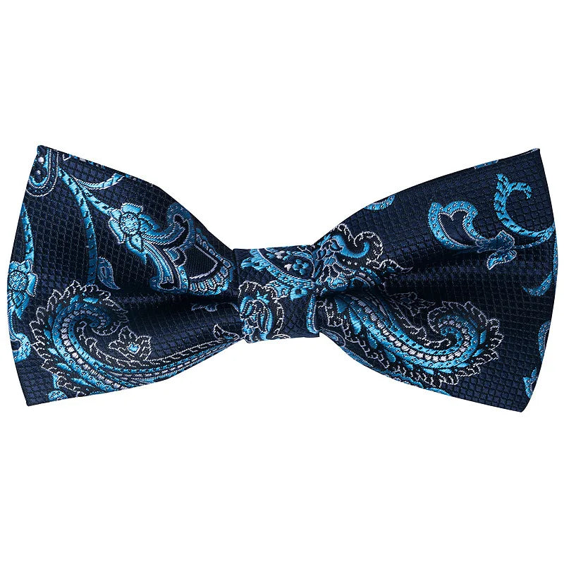 Mode Heren Strik Klassieke Jacquard Geweven Strik Heren Zakelijk Bruiloft Volwassen Bloemen Strik Vlinderdas Pak Strik