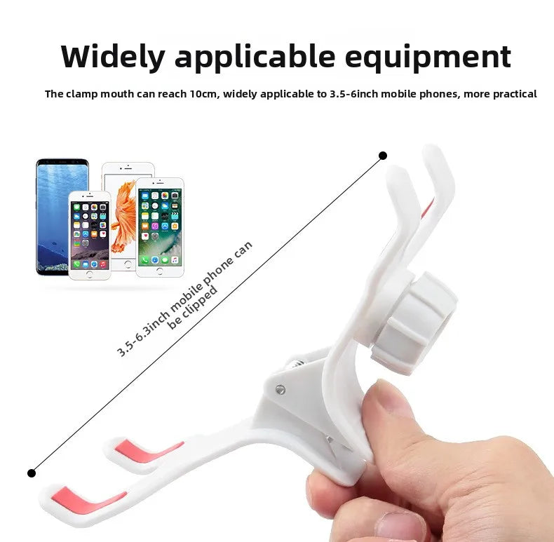 Rotatable Lazy Neck Phone Stand Holder 360 Degree Mobile Necklace Bracket Bed for Smartphones - Hands-Free Hanging Stan