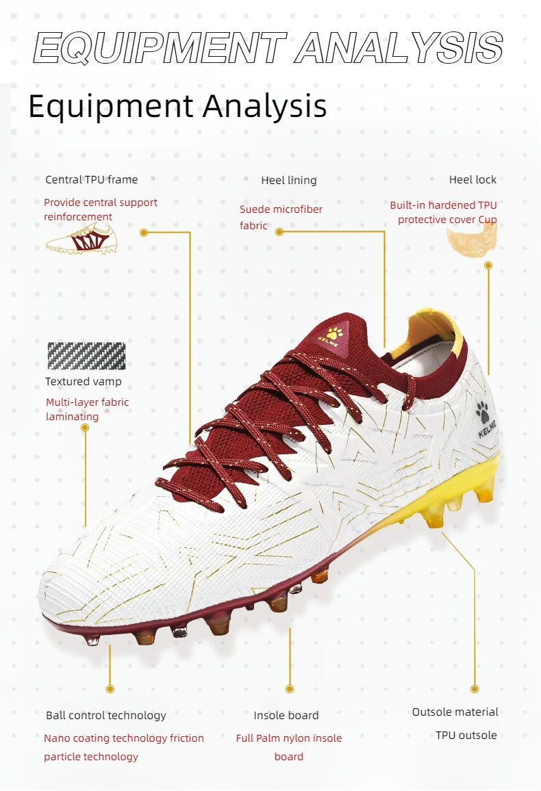 Voetbalschoenen voor volwassenen, Men's Disease Electric 3.0 Short Spikes voetbalschoenen, Kids MG Professional Match Training Shoes