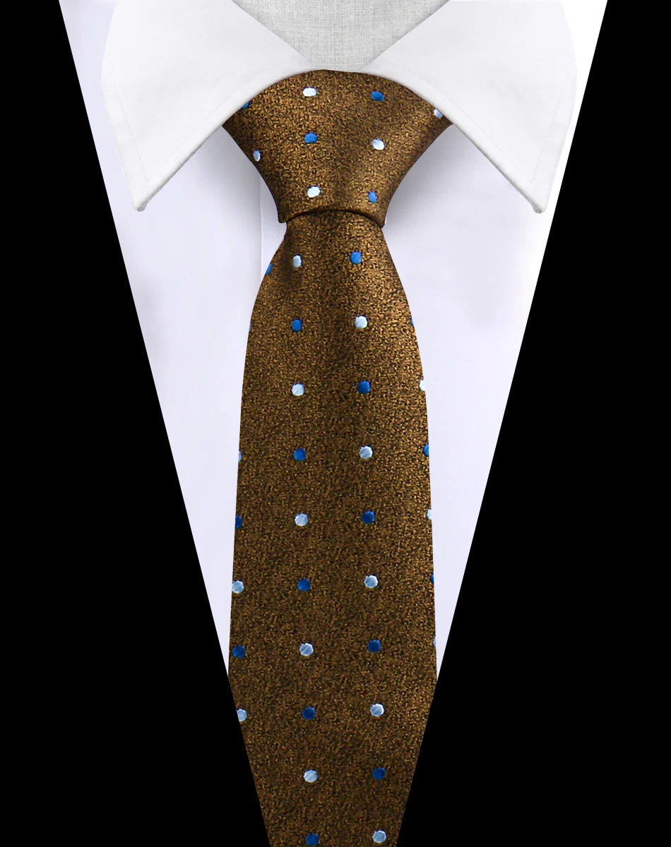 Men's Luxury Paisley Necktie Floral Wedding Style Business Tie Polyester 146x7.5cm Gift for Adult Male Occasions