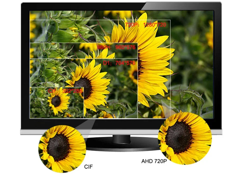 AHD CCTV-camera 3000TVL 1080P 2MP Full HD ALLE merken OK Buiten Waterdicht IP66 Nachtzicht Mini Surveillance met beugel