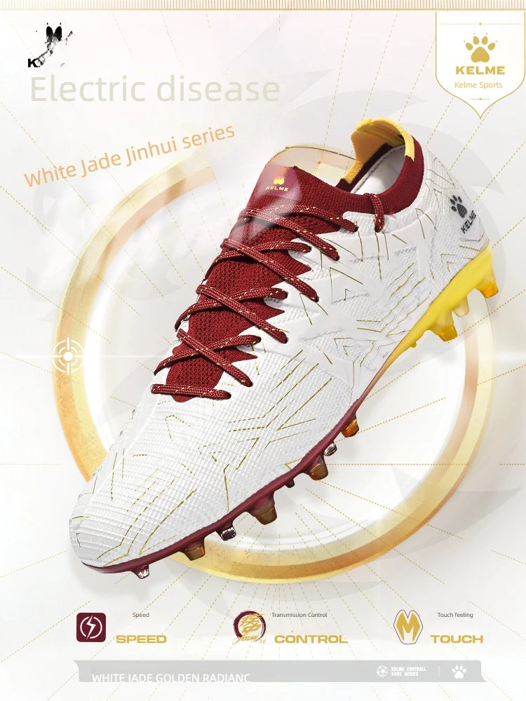 Adult football boots Men's Disease Electric 3.0 Short Spikes Soccer shoes Children's MG Professional Match Training Shoes