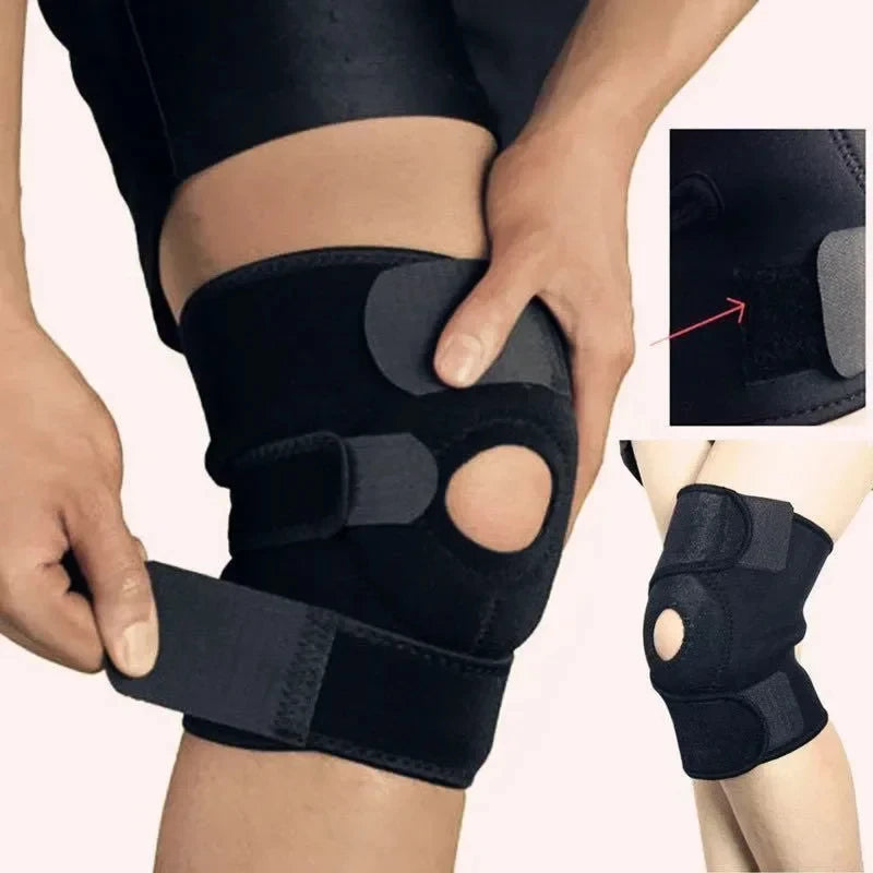 1 ST. Orthopedische Kniebeschermer Kniebrace Ondersteuning Gewrichtspijnverlichting Patellabeschermer Verstelbare Sport Kniebeschermer Meniscusband
